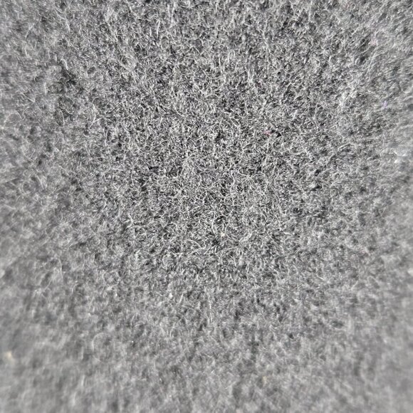 Real Clothes Size Medium 100% Wool Black Zip Front Jacket with Attached Hood - Picture 9 of 12